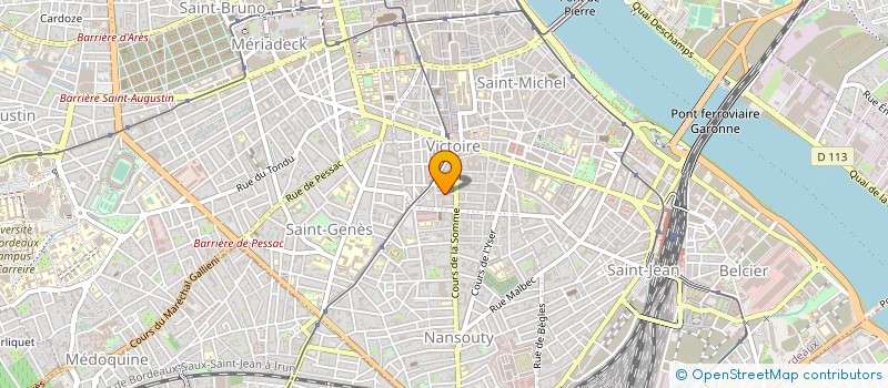 localisation de l'entreprise 813 871 662   BORDEAUX