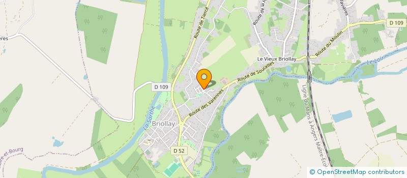 localisation de l'entreprise 813 879 608   BRIOLLAY