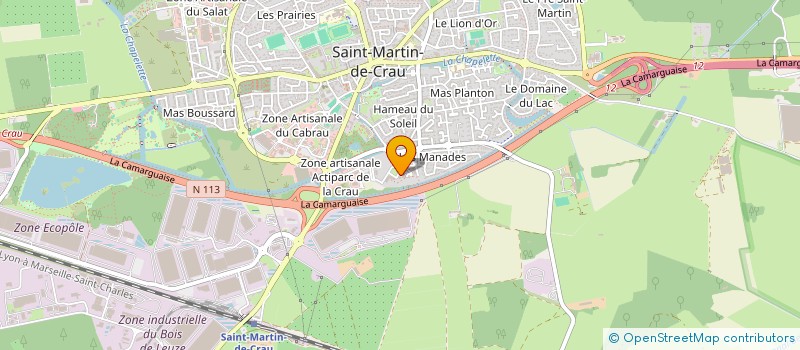 localisation de l'entreprise 813 882 255   SAINT-MARTIN-DE-CRAU