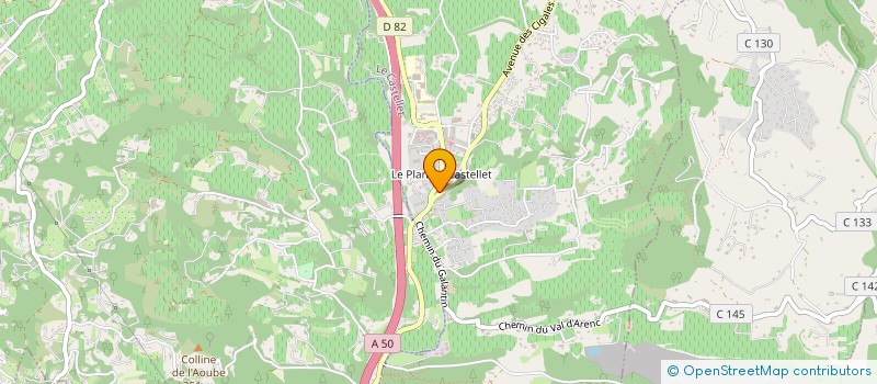 localisation de l'entreprise 813 895 489   LA CADIERE-D'AZUR