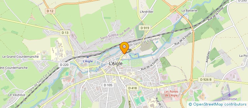 localisation de l'entreprise 813 900 172   L'AIGLE