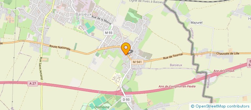 localisation de l'entreprise 813 902 715  à BAISIEUX