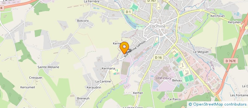 localisation de l'entreprise 813 908 381   GUENIN