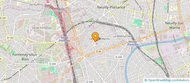 localisation de l'entreprise 813 914 637   LE PERREUX-SUR-MARNE