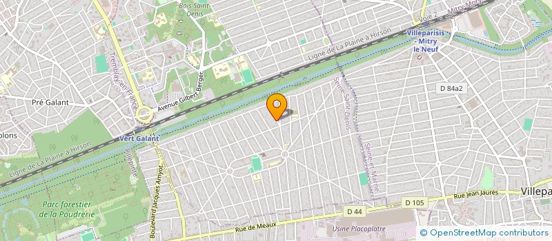 localisation de l'entreprise 813 915 691   SEVRAN