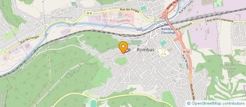 localisation de l'entreprise 813 925 781   MOYEUVRE-PETITE