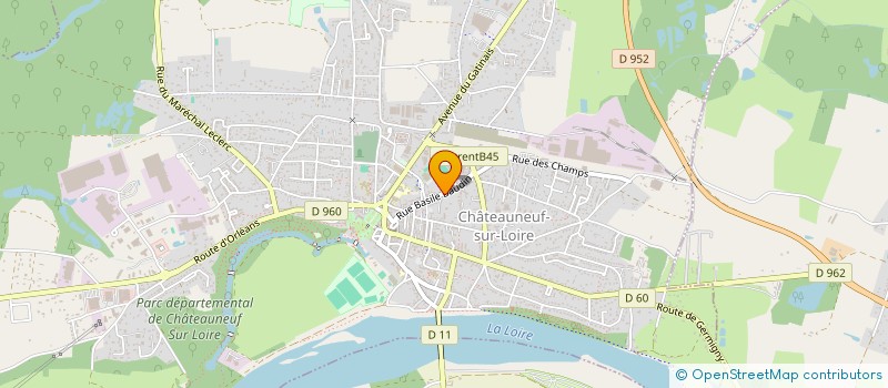 localisation de l'entreprise 813 935 145   SAINT-BENOIT-SUR-LOIRE
