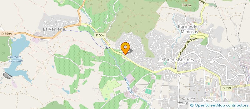 localisation de l'entreprise 813 940 475 à BORMES-LES-MIMOSAS