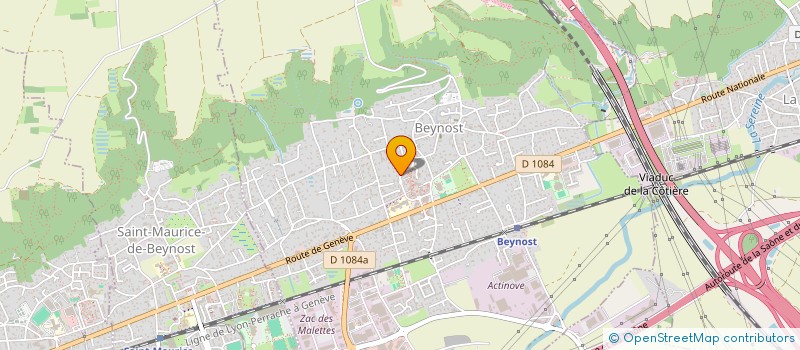 localisation de l'entreprise 813 941 754   BEYNOST