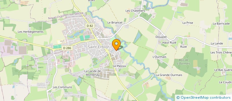 localisation de l'entreprise 813 942 356   SAINT-ERBLON