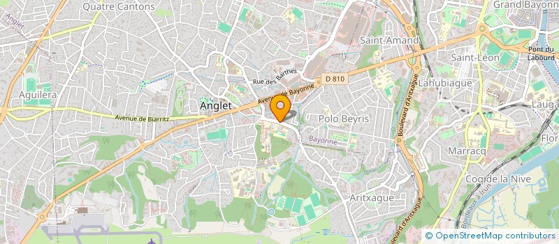 localisation de l'entreprise 813 949 419 à BAYONNE