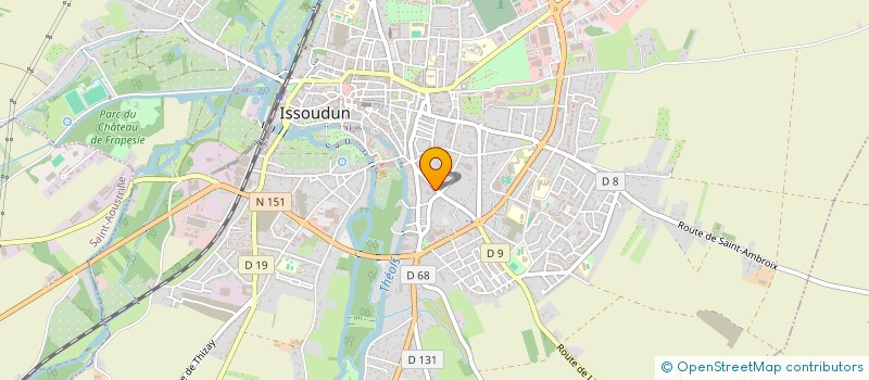 localisation de l'entreprise 813 965 613   FAY-AUX-LOGES