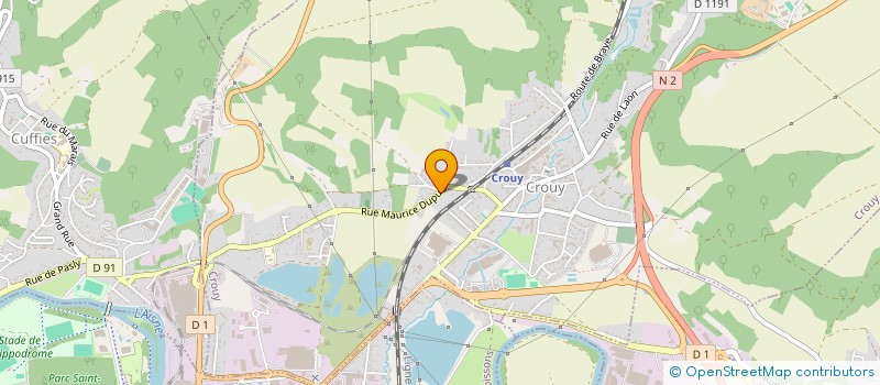 localisation de l'entreprise 813 970 795   CROUY