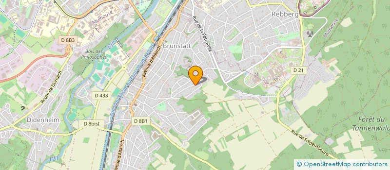 localisation de l'entreprise 813 986 502   PERRIGNY-LES-DIJON