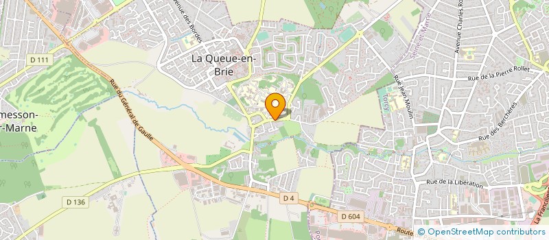 localisation de l'entreprise 814 003 828  à LE PLESSIS-TREVISE