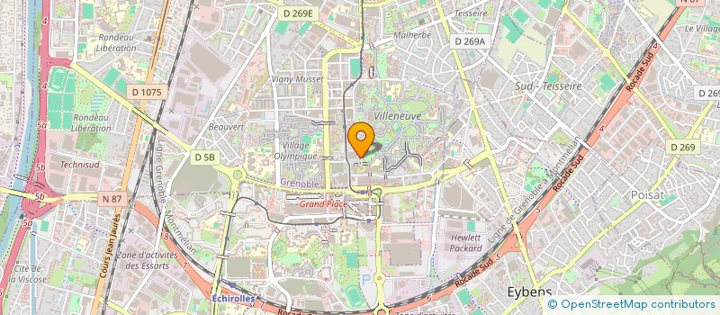 localisation de l'entreprise 814 008 090   GRENOBLE