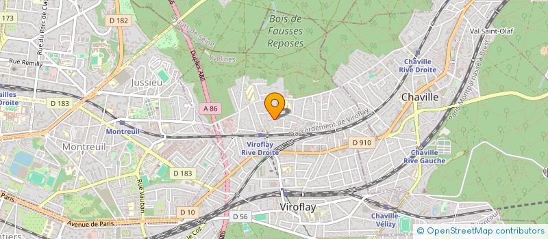 localisation de l'entreprise 814 008 991 à VIROFLAY