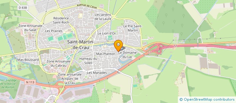 localisation de l'entreprise 814 019 899 à SAINT-MARTIN-DE-CRAU