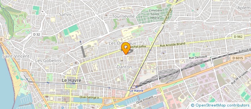 localisation de l'entreprise 814 021 747 à LE HAVRE