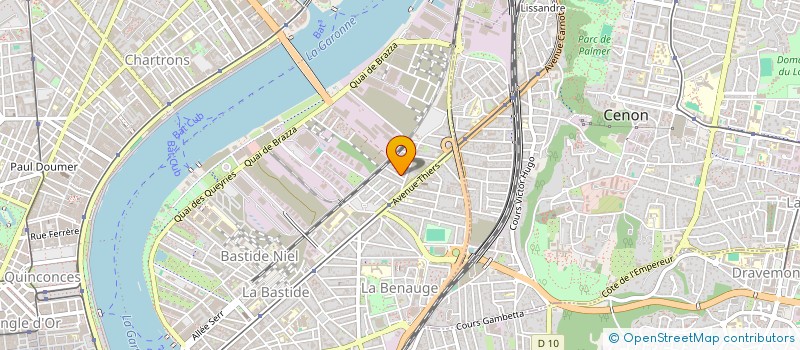 localisation de l'entreprise 814 039 046   BORDEAUX