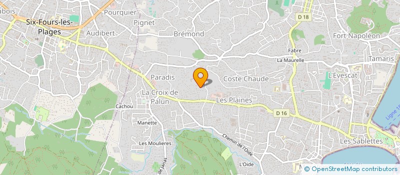 localisation de l'entreprise 814 052 080   LA SEYNE-SUR-MER