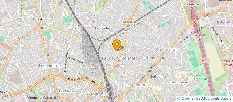 localisation de l'entreprise 814 105 573 à LE BOUSCAT