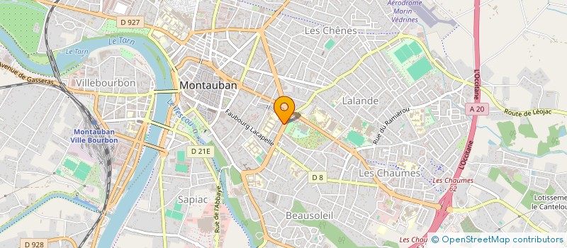 localisation de l'entreprise 814 107 009   MONTAUBAN