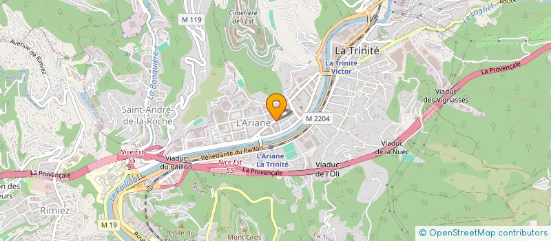 localisation de l'entreprise 814 113 437   NICE
