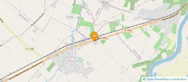 localisation de l'entreprise 814 116 554 à SAINT-PAUL-LES-ROMANS