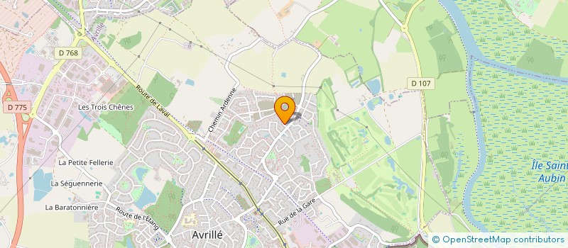 localisation de l'entreprise 814 164 240 à AVRILLE