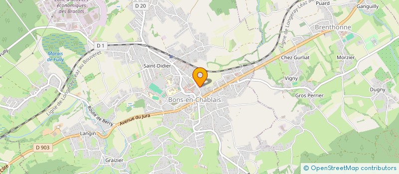 localisation de l'entreprise 814 215 448   PASSY