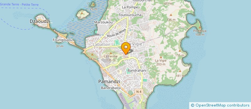 localisation de l'entreprise 814 219 697 à PAMANDZI