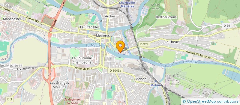 localisation de l'entreprise 814 238 895   CHARLEVILLE-MEZIERES