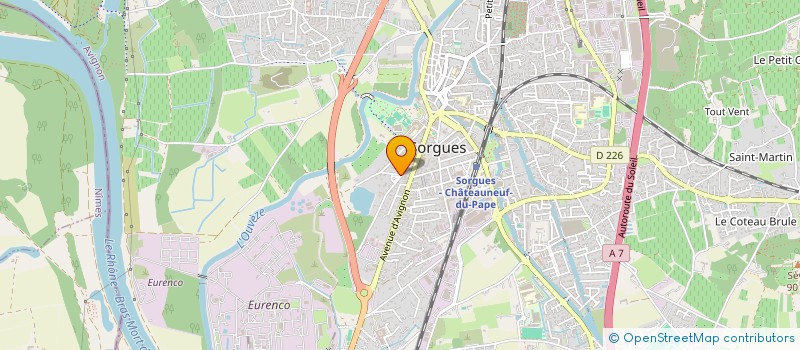 localisation de l'entreprise 814 268 199   SORGUES