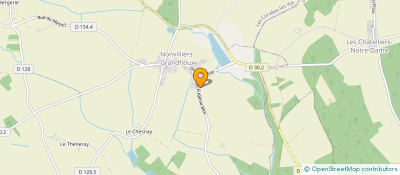 localisation de l'entreprise 814 285 052 à NONVILLIERS-GRANDHOUX