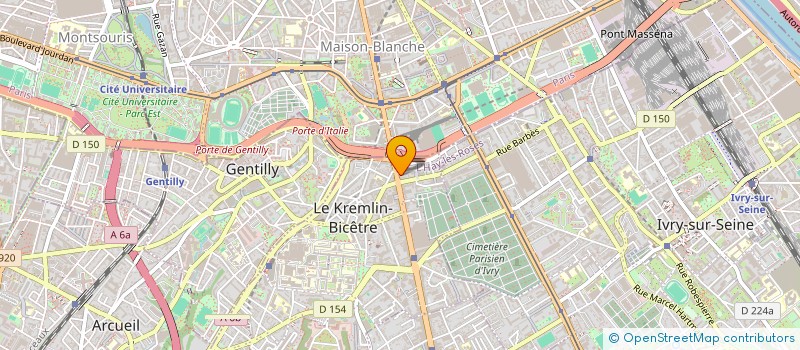 localisation de l'entreprise 814 326 674 à LE KREMLIN-BICETRE
