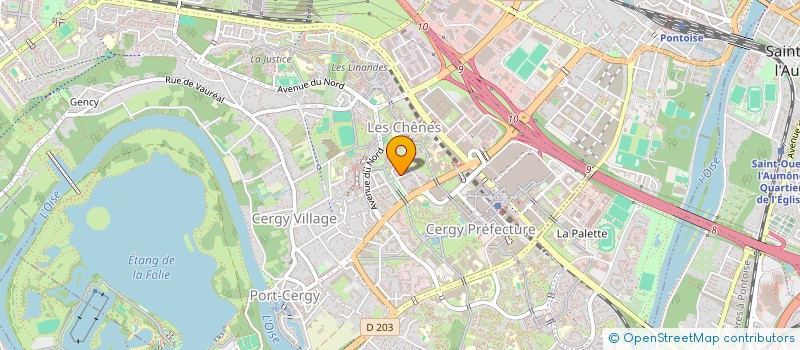 localisation de l'entreprise 814 331 716   CERGY