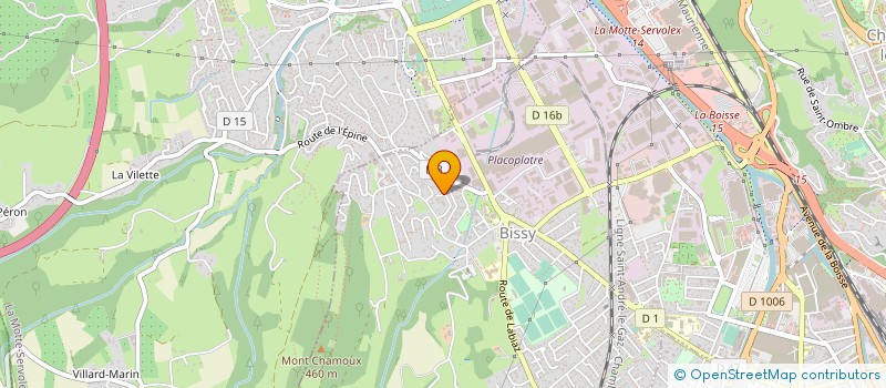 localisation de l'entreprise 814 360 582   CHAMBERY