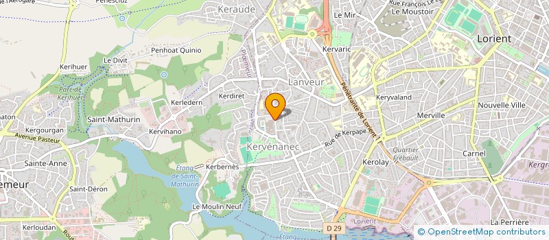 localisation de l'entreprise 814 366 993   LORIENT