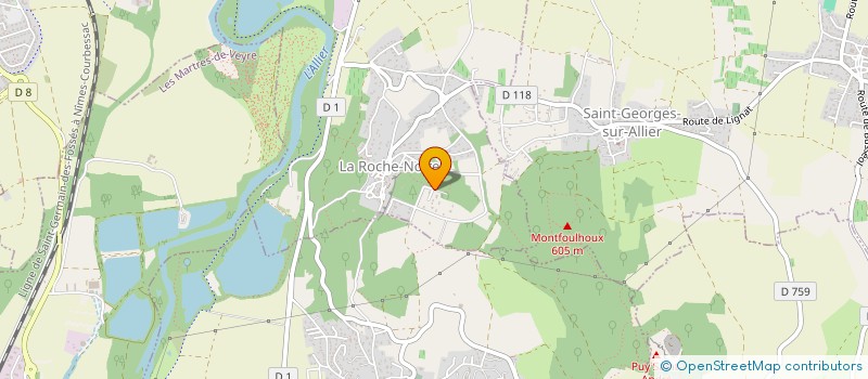 localisation de l'entreprise 814 385 217   LA ROCHE-NOIRE