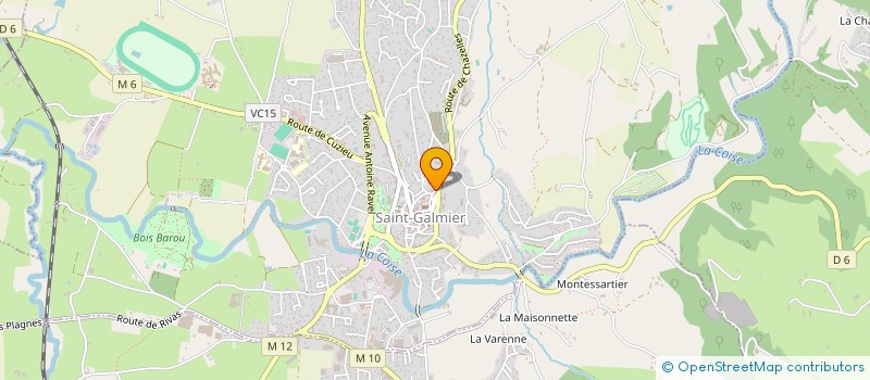 localisation de l'entreprise 814 391 470   SAINT-GALMIER