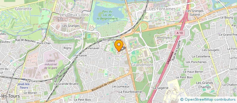 localisation de l'entreprise 814 392 858   TOURS