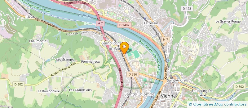 localisation de l'entreprise 814 395 323   SAINT-ROMAIN-EN-GAL