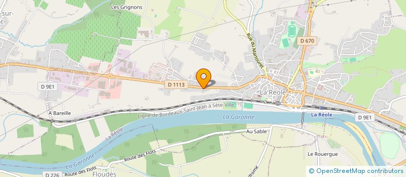 localisation de l'entreprise 814 398 111   GRUISSAN