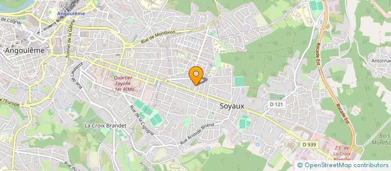 localisation de l'entreprise 814 404 737 à MORNAC