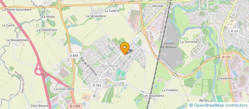 localisation de l'entreprise 814 428 165  à MONTAIGU-VENDEE