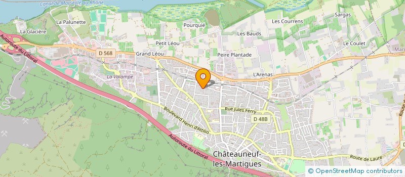 localisation de l'entreprise 814 440 442 à BERRE-L'ETANG