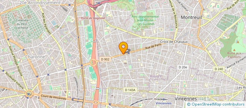 localisation de l'entreprise 814 445 037   MONTREUIL