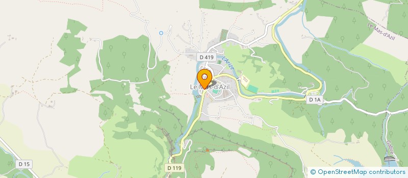 localisation de l'entreprise 814 450 508 à DURBAN-SUR-ARIZE