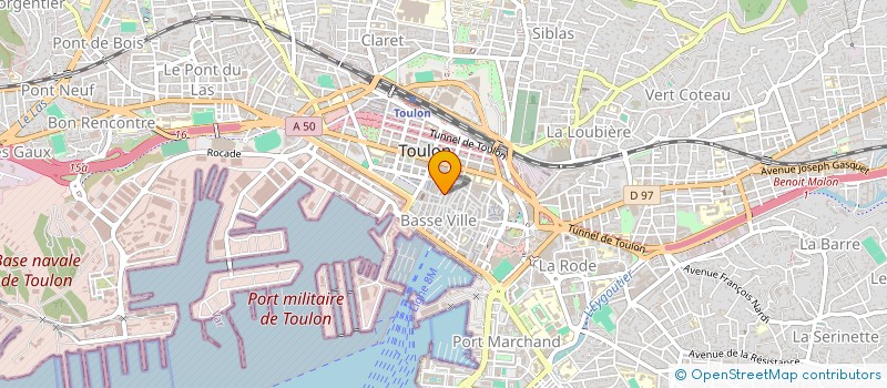 localisation de l'entreprise 814 452 165   TOULON